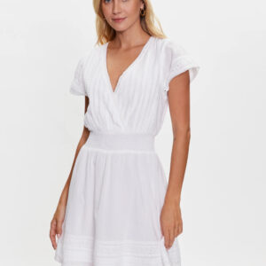 Pepe Jeans dámské bílé šaty PL953278800 S