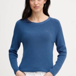Tommy Hilfiger dámský modrý svetr WW0WW44975C4U L