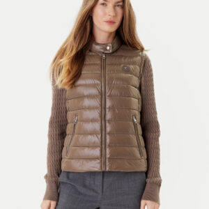 Dámská hnědá vesta Tommy Hilfiger WW0WW45499GTO XS