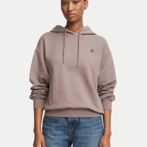 Calvin Klein dámská hnědá mikina LV047G258G-1SJ S