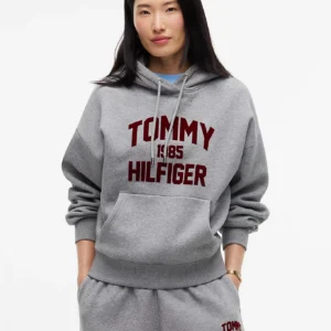 Tommy Hilfiger dámská šedá mikina WW0WW52356-P7D XS