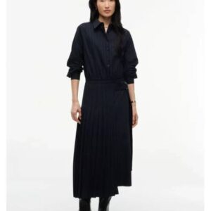 Tommy Hilfiger dámské pruhované šaty WW0WW51591-0BI 42