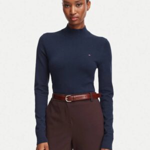 Tommy Hilfiger dámský modrý rolák WW0WW51383-C1G S