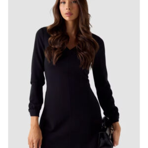 Guess dámské černé šaty W6RK30KCBO2-JBLK M