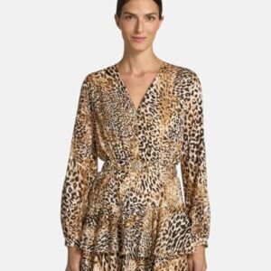 Guess dámské vzorované šaty W6BK42W4225-PMVG XS