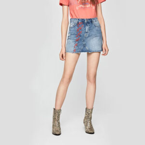 Pepe Jeans dámská džínová sukně Dani Archive PL900819000 M