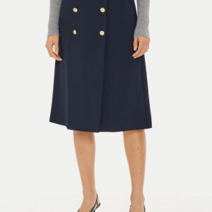 Tommy Hilfiger dámská modrá sukně WW0WW43628 42/R