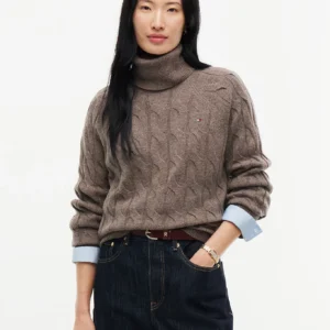Tommy Hilfiger dámský hnědý rolák WW0WW46791-HH9 S
